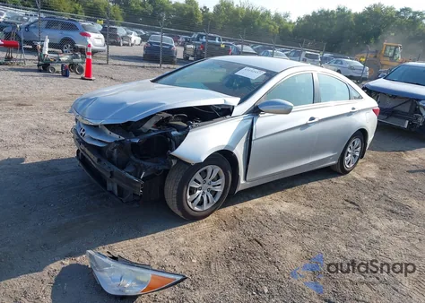 2012 Hyundai Sonata Gls Pzev из США, поврежденный, VIN 5NPEB4AC5CH490121